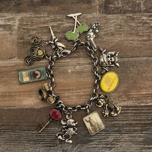 Vintage Disney World Charm Bracelet